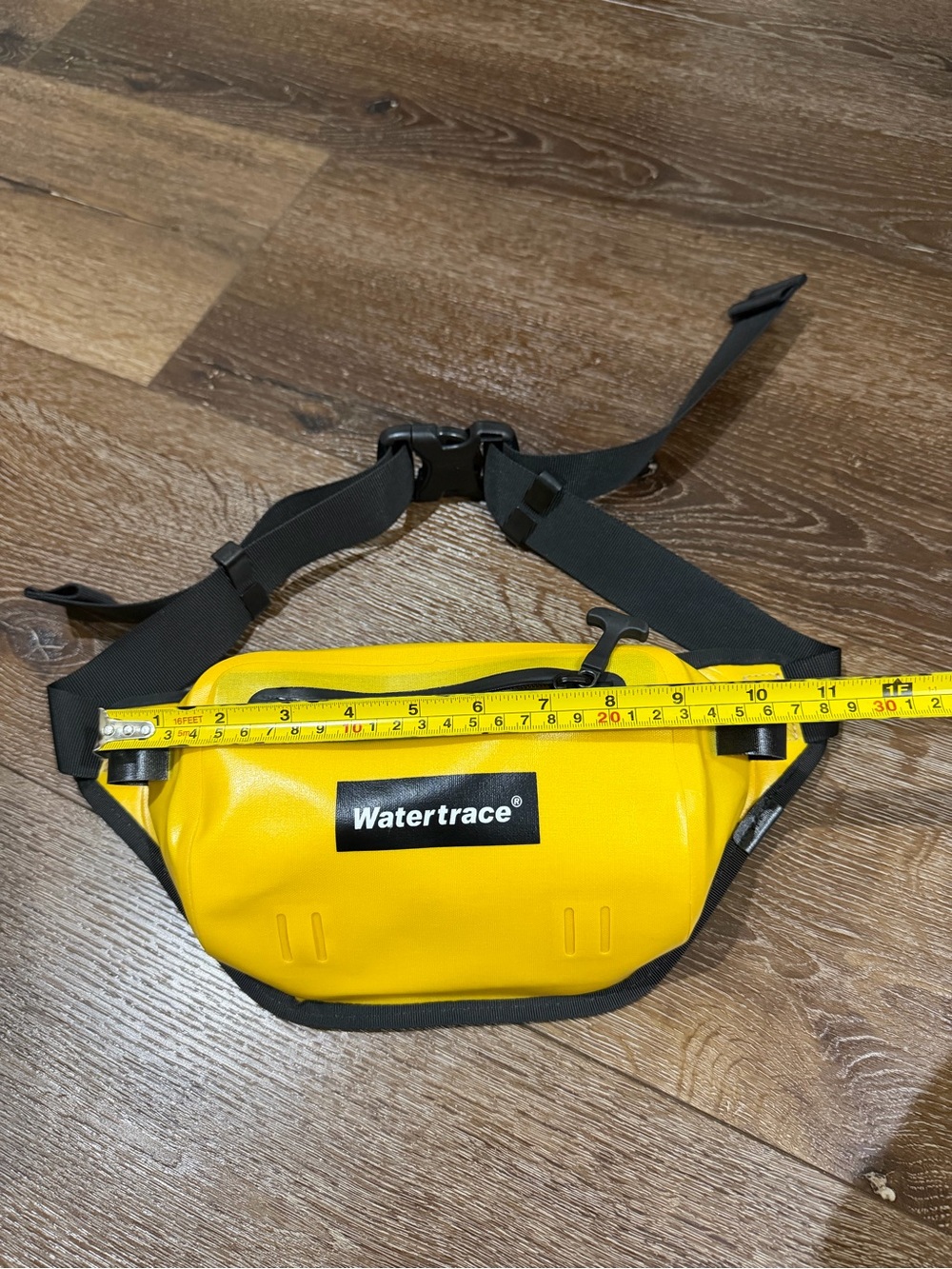 Watertrace Waterproof Fanny pack Waist Bag for Women yellow and black color - Picture 9 of 13